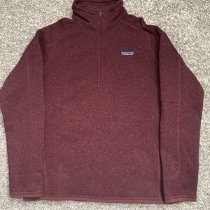PATAGONIA Better Sweater Quarter Zip Fleece